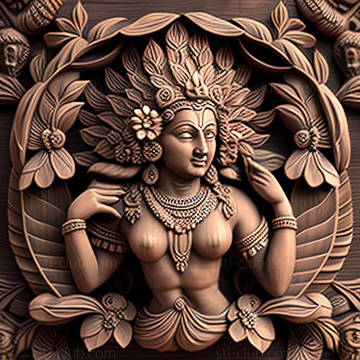 3D model Bhakti (STL)